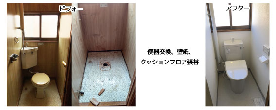 トイレリフォーム